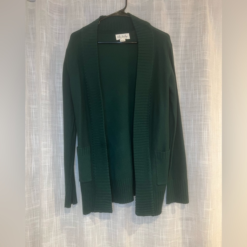 EMERALD GREEN CARDIGAN